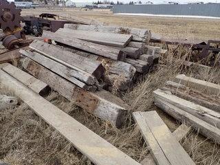 Lot of Asst. Timber Dunnage. **LOCATED IN MILK RIVER**