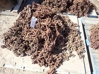 Lot of 24.5 Truck Chains. **LOCATED IN MILK RIVER**
