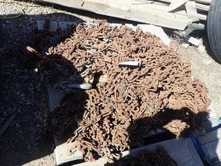 Lot of 24.5 Truck Chains. **LOCATED IN MILK RIVER**