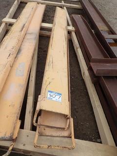 6' x 7" Fork Extensions. **LOCATED IN MILK RIVER**