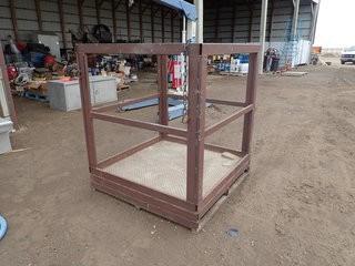 Forklift Man Basket. **LOCATED IN MILK RIVER**