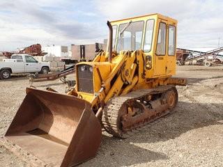 1974 John Deere 450CA Crawler Loader. John Deere 450-C 65hp Diesel Engine, 14" Triple Grouser Pads, 5-Pocket Ripper w/ No Shanks, Showing 243hrs. SN 220672T. **LOCATED IN MILK RIVER**