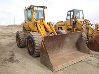 1974 John Deere 644B Articulated Wheel Loader. John Deere 6-cyl Diesel Engine, 20.5-25 Tires, 102" Cleanout Bucket, Showing 5,482hrs. SN 263185. **LOCATED IN MILK RIVER**