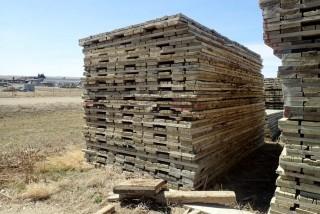 Lot of (19) 14'x8' Swamp Mats. **LOCATED IN MILK RIVER**