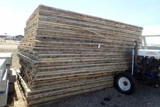 Lot of (17) 14'x8' Swamp Mats. **LOCATED IN MILK RIVER**