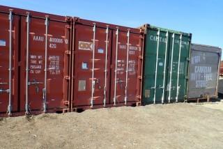 40' Sea Container w/ File Cabinets and Desk. **CANNOT BE REMOVED UNTIL TUE. APRIL 30 LOCATED IN MILK RIVER**