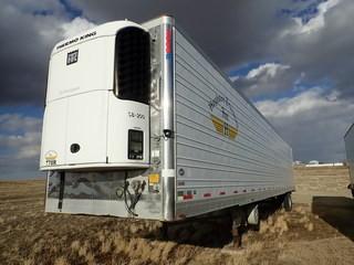 2003 Utility 53' Single Axle Reefer Trailer. Ingersoll Rand SM200 Smart Reefer, 11R24.5 Tires, Steel Budd Wheels, Showing 16,085hrs. VIN 1UYVS25323U093102. **CANNOT BE REMOVED UNTIL TUE. APRIL 30- LOCATED IN MILK RIVER**