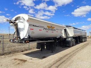 2016 Midland Super B Tandem Axle TW2500 Side Dump Lead Trailer and Tridem Axle SLX3 End Dump Pup Trailer. 11R24.5 Tires, 66,000lbs Axles, Air Ride Suspension, Aluminum Budd Lead Wheels, Steel Budd Pup Wheels, Power Tarp on Lead, Manual Tarp on Pup, CVIP Expires 05/19. VIN 2FMB2R5C4GR008316(Lead VIN) 2MBF2R5D2GR008324(Pup VIN) **LOCATED IN MILK RIVER**