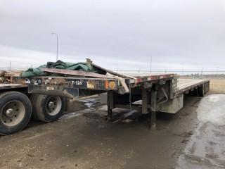 2009 Fontaine 8'6"x53' Tridem Axle Step Deck Trailer. 11' Neck, Air Ride Suspension, Storage Box. VIN 13N25330591549073. **LOCATED IN SEXSMITH**