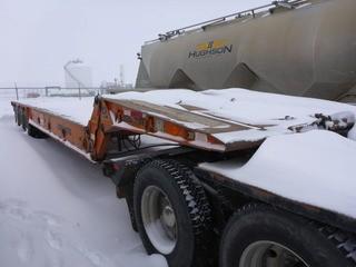 1987 Lode King 353LF 53' 35-Ton Scissor Neck Tridem Lowbed Trailer. 8'x33' Deck w/ Live Roll. VIN 1L4L42348H1015007. **NEW PHOTOS COMING SOON- LOCATED IN SEXSMITH**