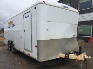 2015 Royal CHT820-72 Tandem Axle 8'x20' Enclosed Cargo Trailer, 7,000lb Axles, Ball Hitch, Man Door, Ramp Rear Door, Electrical, Lighting. VIN 2S9JL4364F3031876. **NOTE: DAMAGE TO LEFT SIDE-LOCATED IN SEXSMITH**