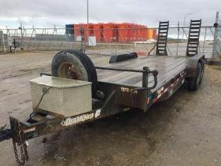 2014 Roadclipper 6'11"x20'  Tandem Axle Car Carrier. 7,000lb Axles, Ball Hitch, Flip Up Ramps, Storage Box. VIN 46UFU2028E1155626. **LOCATED IN SEXSMITH**