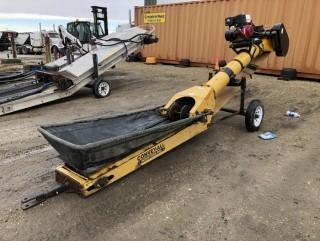 2012 Convey All UBSNH-1015 Rail Car Transfer Conveyor. 13HP Honda Gas Motor, 10" Tube Diameter, 16" Belt. SN 1607129566. **LOCATED IN SEXSMITH**