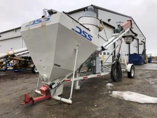 2011 DSS 1200-BAZT Supersack Unloader. 12"x30" Screw Auger, 33scfm 20 HP Electric Motor, Dust Collector. SN 1D912002V12SS576. **NEW PHOTOS COMING SOON- LOCATED IN SEXSMITH** flighting to fit sold later as Lot 1372