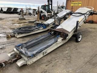 Source Energy Hydraulic Driven 24"x16' Swing Loader. Drive Over Frac Sand Conveyor. **LOCATED IN SEXSMITH**