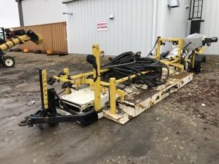 HTI Swing Loader Drive over Frac Sand Transfer Conveyor. **NOTE: DAMAGE TO RIM, NO TIRE-LOCATED IN SEXSMITH**