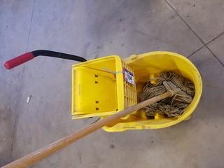 Mop and Bucket. **LOCATED IN SEXSMITH**