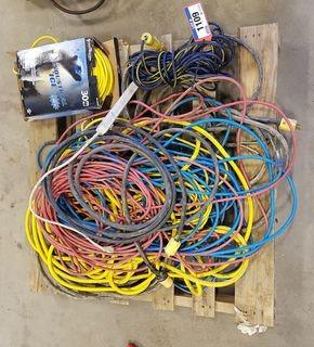 Lot of Electrical Extension Cords. **LOCATED IN SEXSMITH**