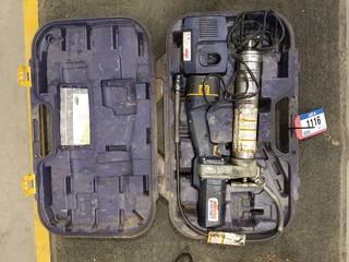 Lincoln 12V Cordless Electric Grease Gun. **LOCATED IN SEXSMITH**