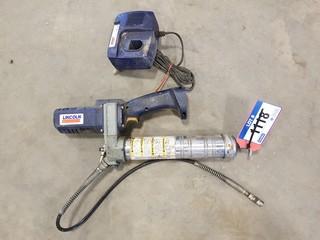 Lincoln 12V Cordless Electric Grease Gun. **LOCATED IN SEXSMITH**