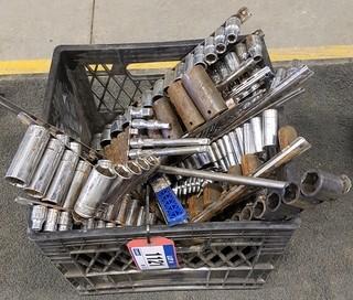 Lot of Sockets and Extensions. **LOCATED IN SEXSMITH**