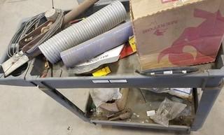 Shop Cart w/ Contents. ** LOCATED IN SEXSMITH**