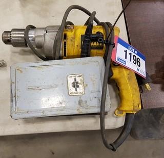 Dewalt 120V Electric Drill w/ Drill Bits. ** LOCATED IN SEXSMITH**