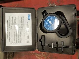OTC Vacuum/Pressure Gauge Set. ** LOCATED IN SEXSMITH**