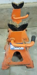 Lot of (2) 6-Ton Jack Stands.** LOCATED IN SEXSMITH**