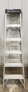 Aluminum 6' Step Ladder. ** LOCATED IN SEXSMITH**
