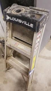 Aluminum 3' Step Ladder. ** LOCATED IN SEXSMITH**