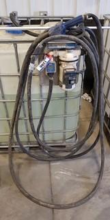 Suzzara Blue Def Pump System w/ Pump, Hose and Handle. ** LOCATED IN SEXSMITH**