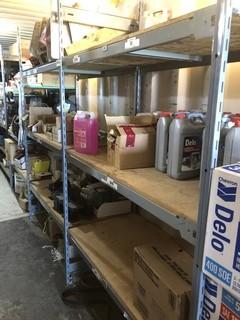 Lot of 8 Sections EZ-Rect Shelving-**CONTENTS NOT INCLUDED- CANNOT BE REMOVED UNTIL TUE. APRIL 30-LOCATED IN SEXSMITH**