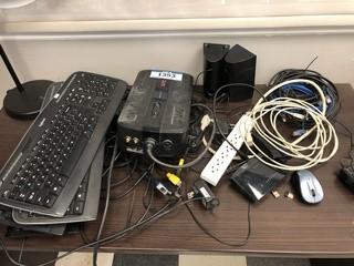 Lot of APC Battery Backup, Power bars, Computer Accessories, etc. **LOCATED IN SEXSMITH**