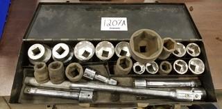 3/4" Socket Set. ** LOCATED IN SEXSMITH**