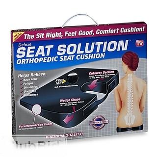 DELUXE SEAT SOLUTION™ ORTHOPEDIC SEAT CUSHION