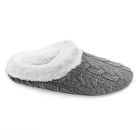 loft living memory foam slippers