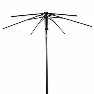 7.5-FOOT ROUND STEEL UMBRELLA FRAME WITH FABRIC BAG IN BRONZE                                       