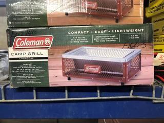 Coleman Camp Grill.