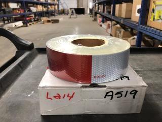 Roll of DOTC2 Reflective Conspicuity Adhesive Tape.