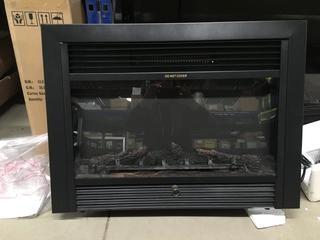 Electric Fire Place Black.