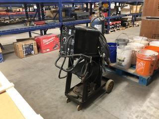 Power Fist Mig Mig Welder c/w Cart (Mig-156)*Tank Not Included*