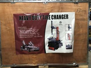 Heavy Duty Tire Changer 120V/60HZ.