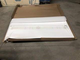 LED Troffer Light Fixture (Damaged).