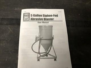 Siphon Fed Abrasive Blaster 5 Gallon.