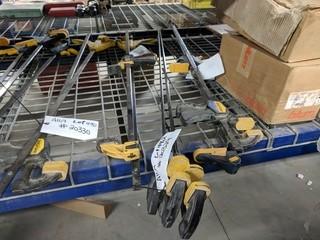 Lot of (2) Quick Grip Clamps.