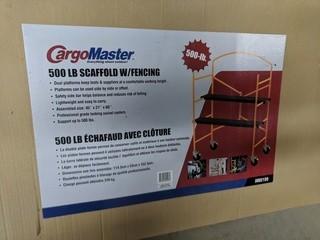 Cargo Master 500lb Scaffold w/ Fencing.