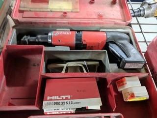 Hilti DX400 Rivet Gun.