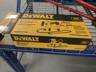 Dewalt 20V Cordless Grease Gun.