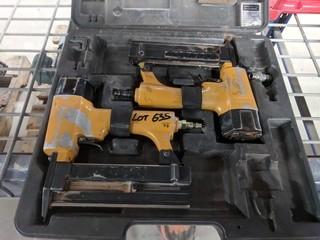 Stanley Pneumatic Brad Nailer Set.